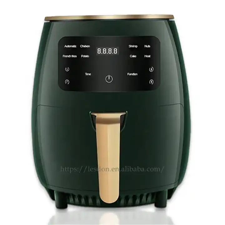 2021 5l/6L Mini Low Watt Oil-free Steam Air Frayer Silver Crest Electric Air Deep Fryer Without Oil