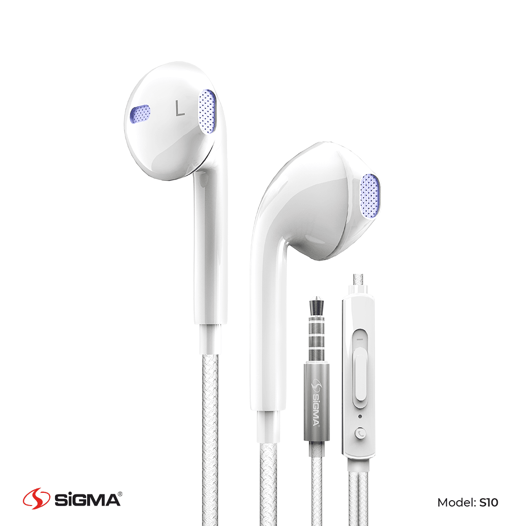 Comfortable Stereo In-ear Earphones with Mic – S12