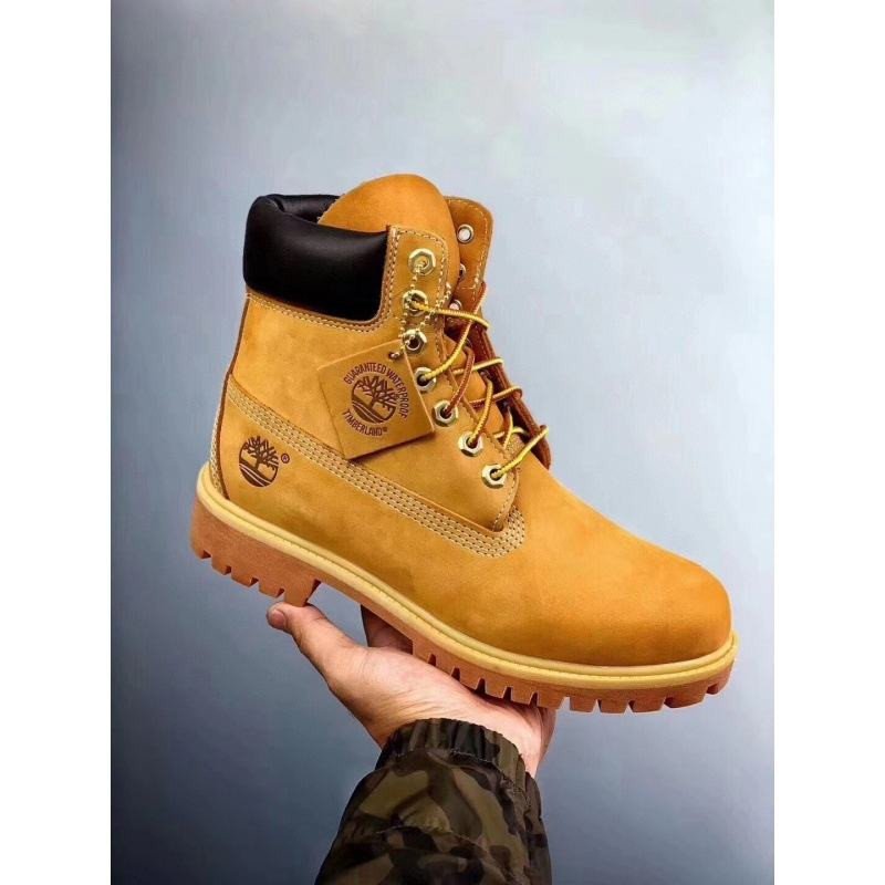 Sports Outdoor Waterproof Kick Classic High-top Yellow Boots Martin Boots