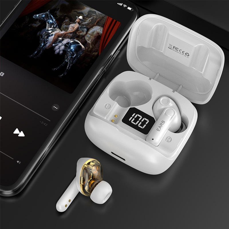 TWS 2 Earbuds Wireless Headphones Earbuds In-Ear 2 Anc Headphones Earbuds
