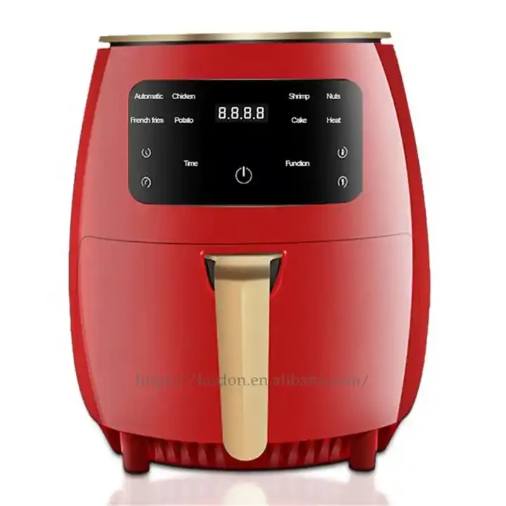 2021 5l/6L Mini Low Watt Oil-free Steam Air Frayer Silver Crest Electric Air Deep Fryer Without Oil