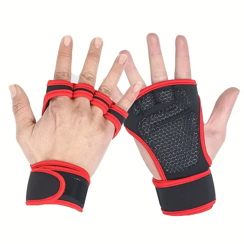 Durable Anti-Slip Grip Fingerless Gloves - Superior Protection & Comfort for Men & Women
