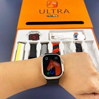 Ultra Sport Smart Watch 2.02 "HD Large Screen Bracelets Bluetooth Call Health Monitoring Wristwatch Multi-sport Wireless Charging Waterproof Smartwatch