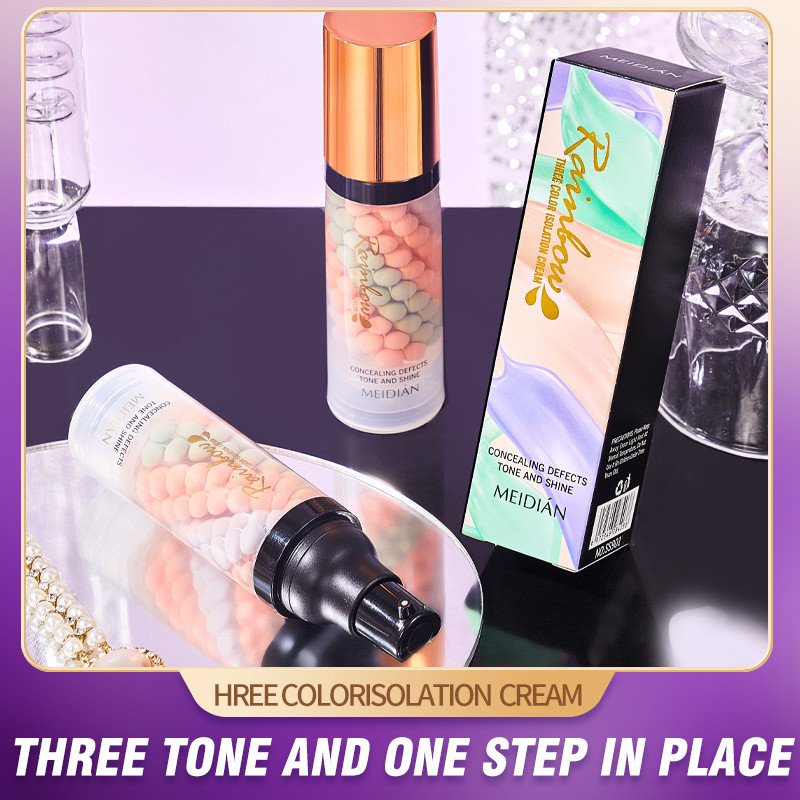 Three Color Sunscreen Isolation And Repair Cream Refreshing UV Resistant Sunscreen Waterproof Refreshing Cream