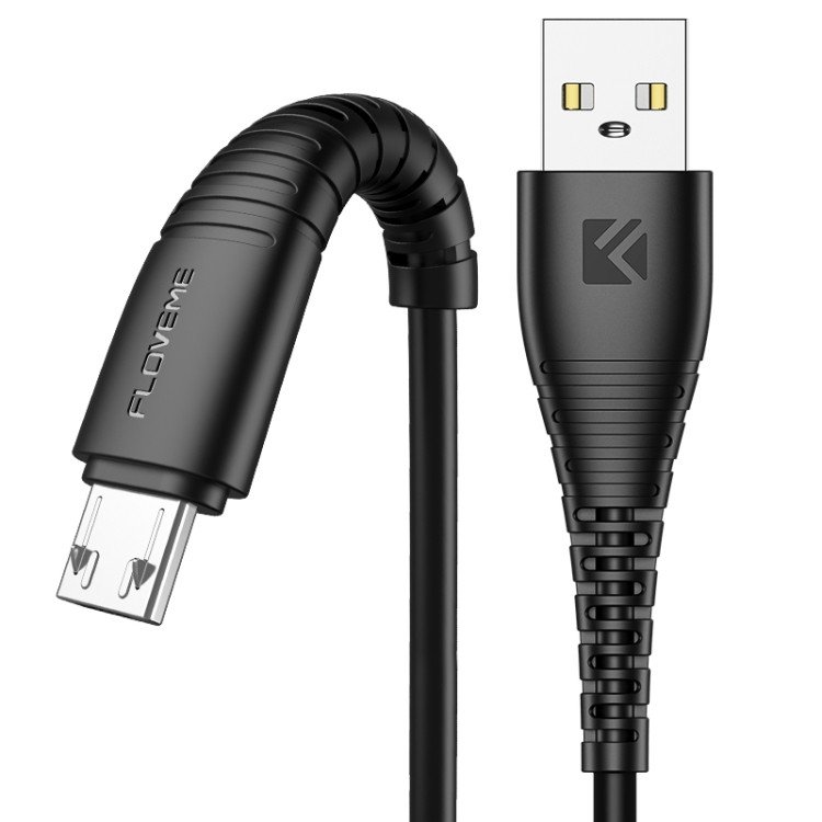 FLOVEME 1m 2.4A USB to Micro